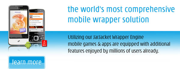 Extend and enhance original JavaME and Android games and applications utilizing the SYNAPSY JarJacket Wrapper Engine